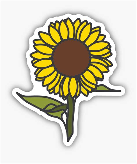 Download 441+ Sunflower Sticker Easy Edite